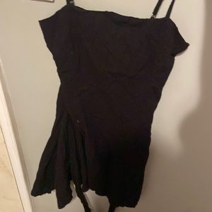 Princess Polly Forest Hunt Mini dress in black SIZE 2 BRAND NEW WITH TAGS